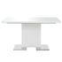 Barnes - Extendable Dining Table High Gloss White 1800 x 900 x 760 mm MDF